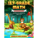 1st Grade Math Workbook: Addition and Subtraction Practice Book Ages 6-7 Homeschooling Materials Digits 0-10 Grade 1, Number Bonds, Drills, Timed Test