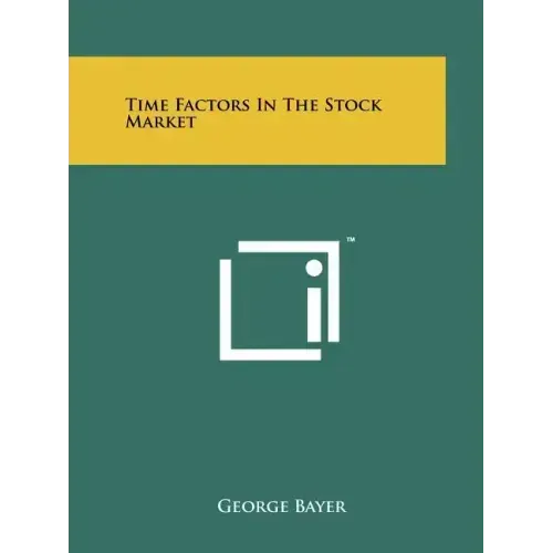 Time Factors In The Stock Market
