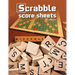 Scrabble Score Sheets: Enjoy leisure time with 100 pages crossword game for 2 Players