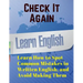 Check It Again: Learn How to Spot Common Mistakes in Written English, and Avoid Making Them