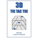 3D Tic Tac Toe Puzzle Book: A book full of 3 layer 3D tic tac toe frames for you to enjoy. Handy 6'x9' size means you can play at home or on the r