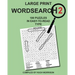Large Print Wordsearch 2: 100 Puzzles in Easy-to-Read Type