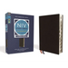 NIV Study Bible, Fully Revised Edition, Large Print, Bonded Leather, Black, Red Letter, Thumb Indexed, Comfort Print