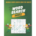 Animals Word Search Book For Adults: Large Print Puzzle For Adults & Seniors