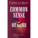 Common Sense Not Needed