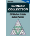 Sudoku Collection: 200 Medium Tridoku Sudoku Puzzles