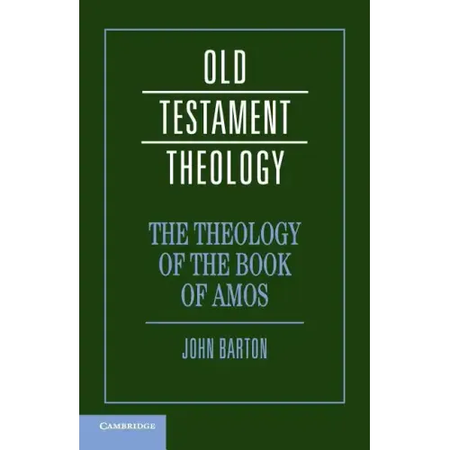 The Theology of the Book of Amos