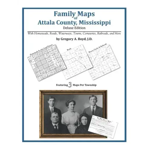 Family Maps of Attala County, Mississippi