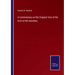 A Commentary on the Original Text of the Acts of the Apostles
