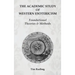The Academic Study of Western Esotericism: Foundational Theories and Methods