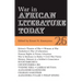 Alt 26 War in African Literature Today