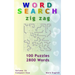 Word Search: Zig Zag, 100 Puzzles, 2800 Words, Volume 16, Compact 5"x8" Size