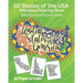 50 States of the USA Mandala Coloring Book: With Fun Facts for Each State, United States of America