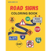 Road Sign, Construction Sign, Railroad Sign, Coloring Book Kids ages 3-8