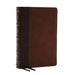 Nkjv, Large Print Thinline Reference Bible, Blue Letter, MacLaren Series, Leathersoft, Brown, Comfort Print: Holy Bible, New King James Version