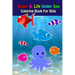 Ocean And Life Under Sea Coloring Book For Kids: Ocean Animals Sea Creatures Fish For Toddlers, Kid, Baby, Early Learning, PreSchool, ... Easy For Boy