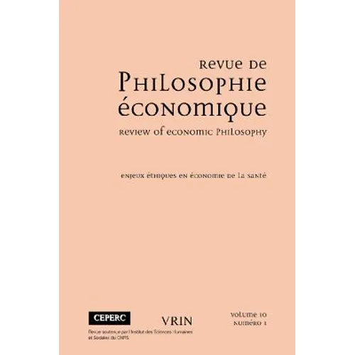 Enjeux Ethiques En Economie de la Sante