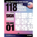 118 Easy Sudoku Puzzles With the American Sign Language Numbers: The ASL Fingerspelling Sudoku Challenge
