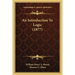 An Introduction To Logic (1877)