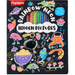 Rainbow Neon Hidden Pictures: Rainbow Activity Book with Neon Markers and Over 40 Stickers, Fun Sticker Puzzle Book for Creative Kids Ages 6-12