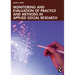Monitoring and Evaluation of Practice and Methods in Applied Social Research