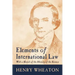Elements of International Law