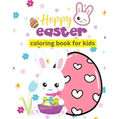 Hoppy Easter: Spring Coloring Book for Kids