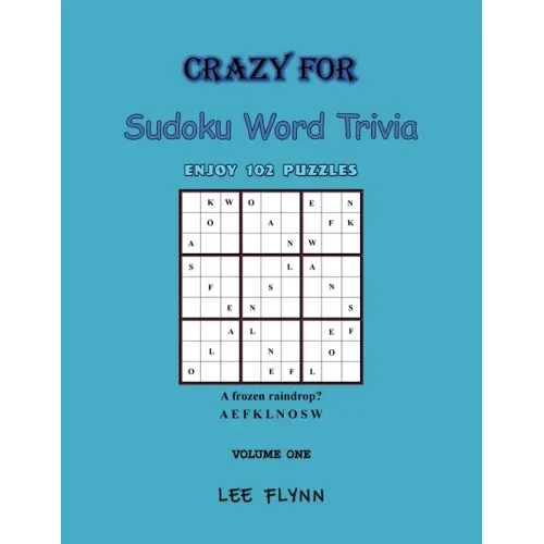 Crazy For Sudoku Word Trivia: Volume One