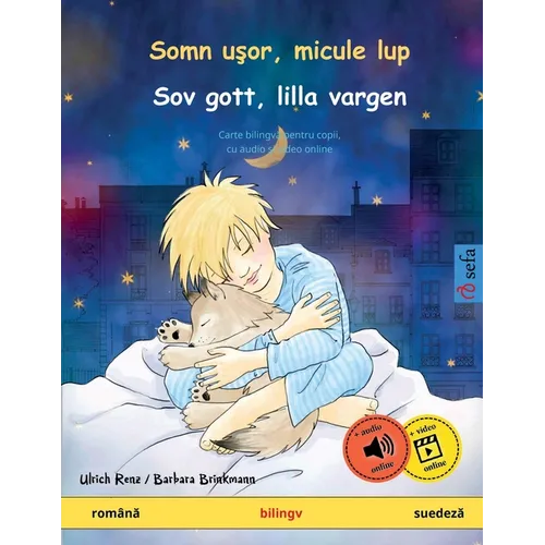 Somn uşor, micule lup - Sov gott, lilla vargen (română - suedeză)