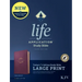 KJV Life Application Study Bible, Third Edition, Large Print (Leatherlike, Purple, Indexed, Red Letter)