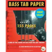 Bass TAB Paper: Best TAB Easy Write