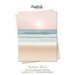 Aesthetic Beach Stationery Paper: Cute Letter Writing Paper for Home, Office, Letterhead Design, 25 Sheets