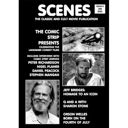 Scenes Issue 8: The Classic and Cult Movie Publication - Comic Strip Presents, Sharon Stone