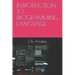 Introduction to Programming Language