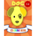 Dog Coloring Book: 50 Dog Drawing To Color