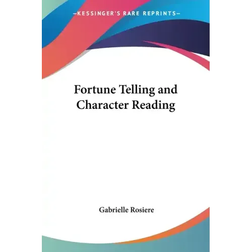 Fortune Telling and Character Reading