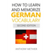 How to Learn and Memorize German Vocabulary