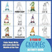 A Year of Gnomes Activity Book: Color, Read, Write and Learn about the Months of the Year! Great for Ages 5-8, Activity Book with Coloring and Facts o