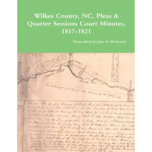 Wilkes County, NC, P&Q Minutes, 1817-1821