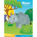 Rhinos Coloring Book 1