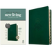NLT Large Print Thinline Reference Bible, Filament Enabled (Leatherlike, Evergreen Mountain, Indexed, Red Letter)
