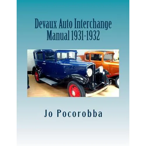 Devaux Auto Interchange Manual 1931-1932