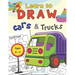 Cars & Trucks Learn To Draw Book For Kids Ages 5-7
