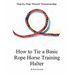 Step By Step: How To Tie A Basic Rope Horse Training Halter