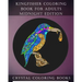Kingfisher Coloring Book For Adults Midnight Edition: 30 Kingfisher Coloring Book For Adults, Stress relief And Relaxation. Unwind With This Beautiful