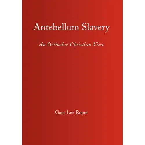 Antebellum Slavery