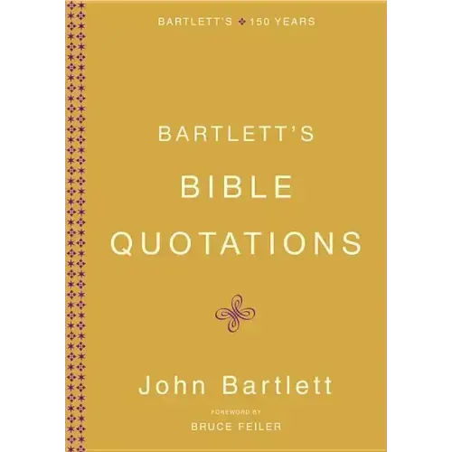 Bartlett's Bible Quotations