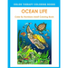 Ocean Life Color By Number Adult Coloring Book