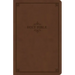 KJV Thinline Bible, Value Edition, Brown Leathertouch