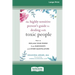 The Highly Sensitive Person's Guide to Dealing with Toxic People: How to Reclaim Your Power from Narcissists and Other Manipulators [Standard Large Pr